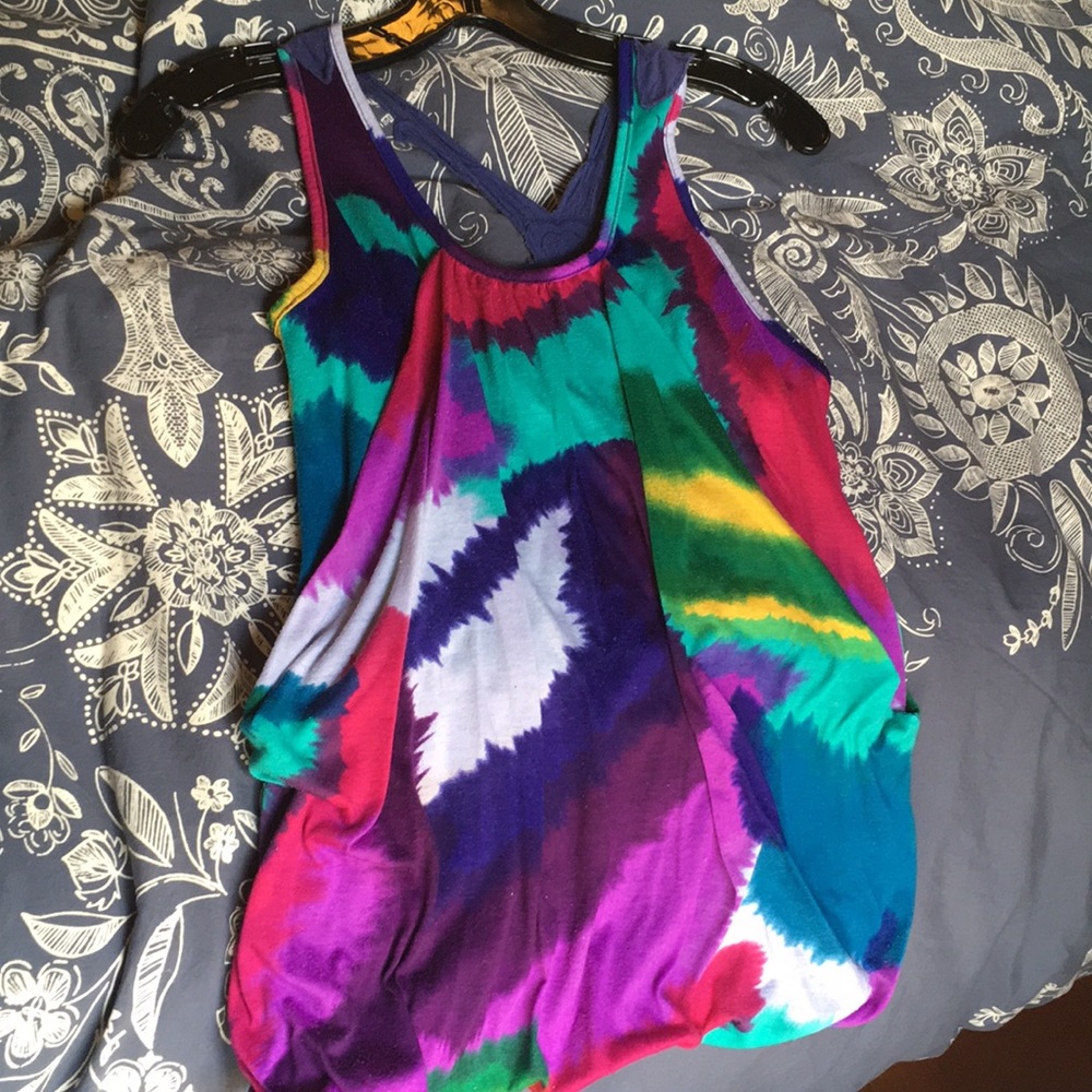 Multicolored, fun tank top!